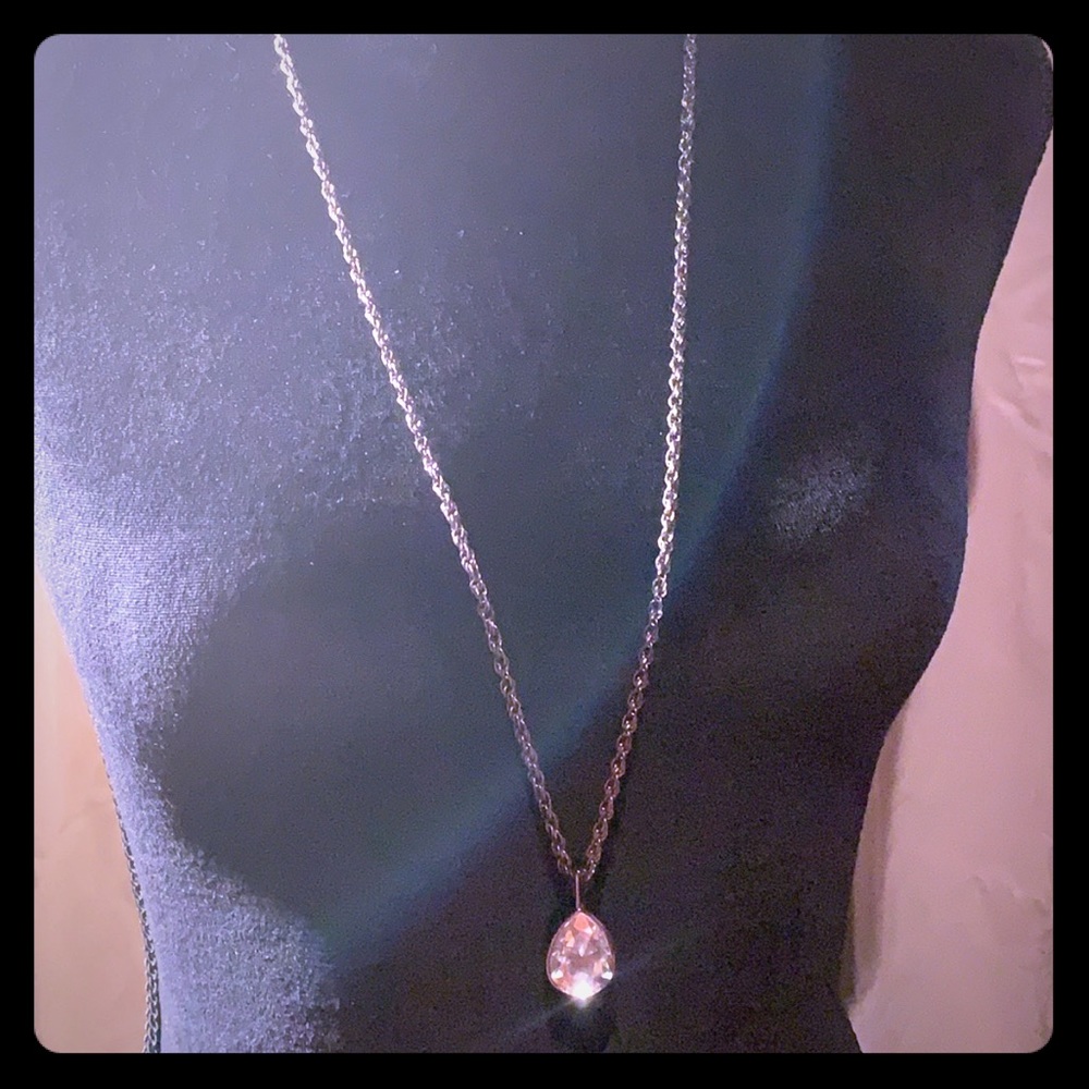 Gunmetal chain with Pedant